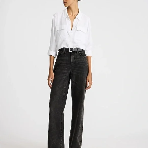 2/$10 • Express Fuchsia Portofino Button Down Blouse - Size: Small - Picture 7 of 9